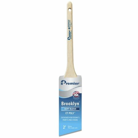 COOL KITCHEN 2 in. Brooklyn Thin Angle Sash CT Poly Brush CO3847093